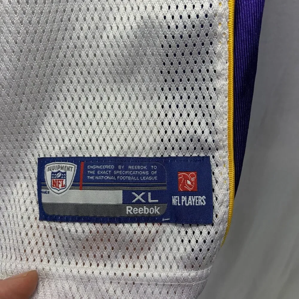 Percy Harvin #12 Minnesota Vikings Jersey Reebok Youth XLarge White NFL